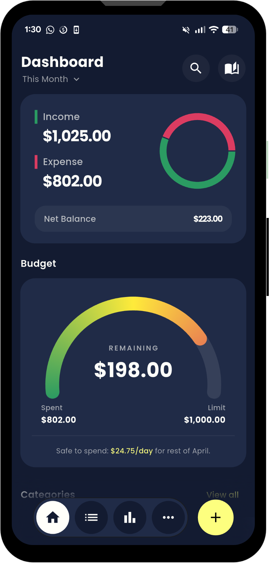 BudgetIt preview