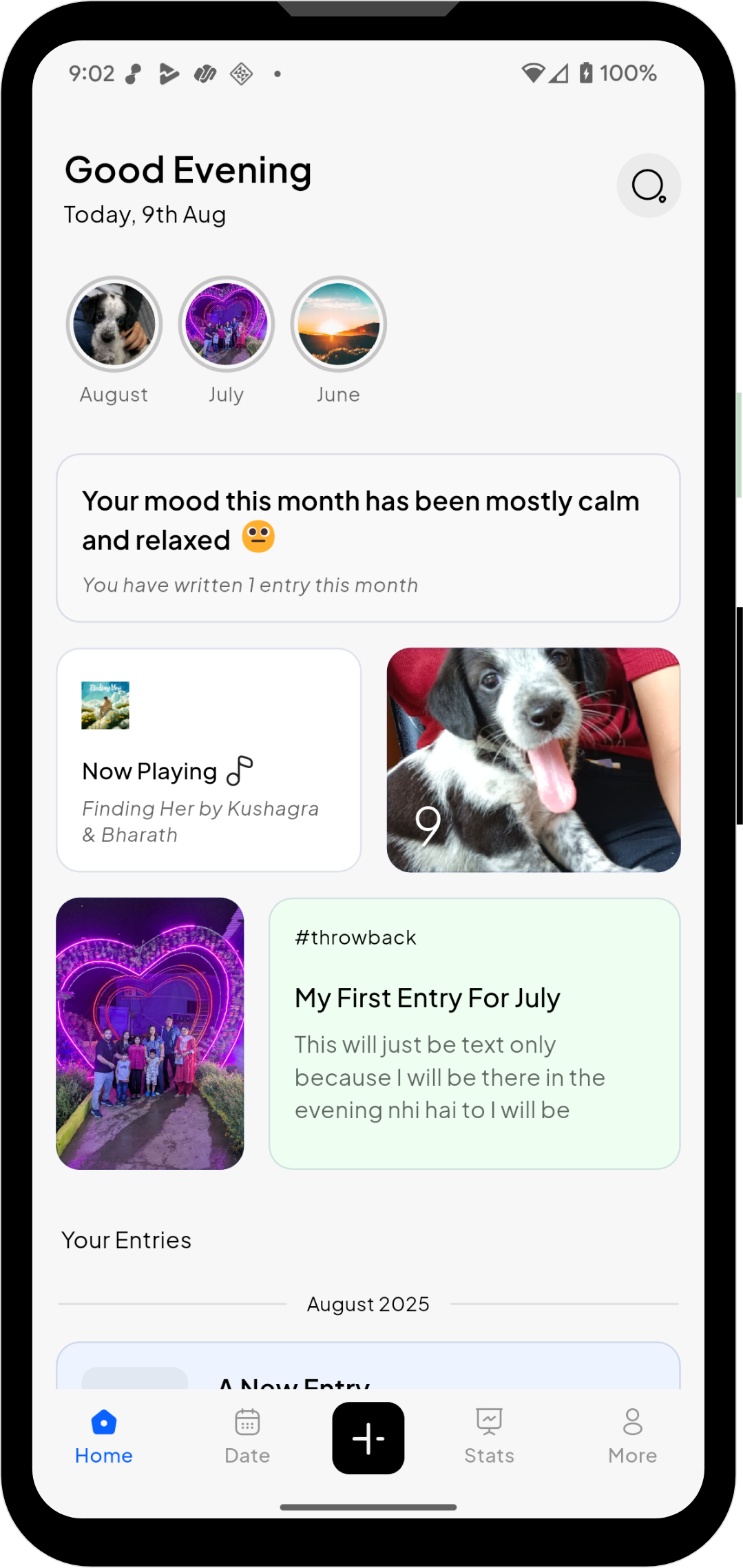 DiaryIt screenshot