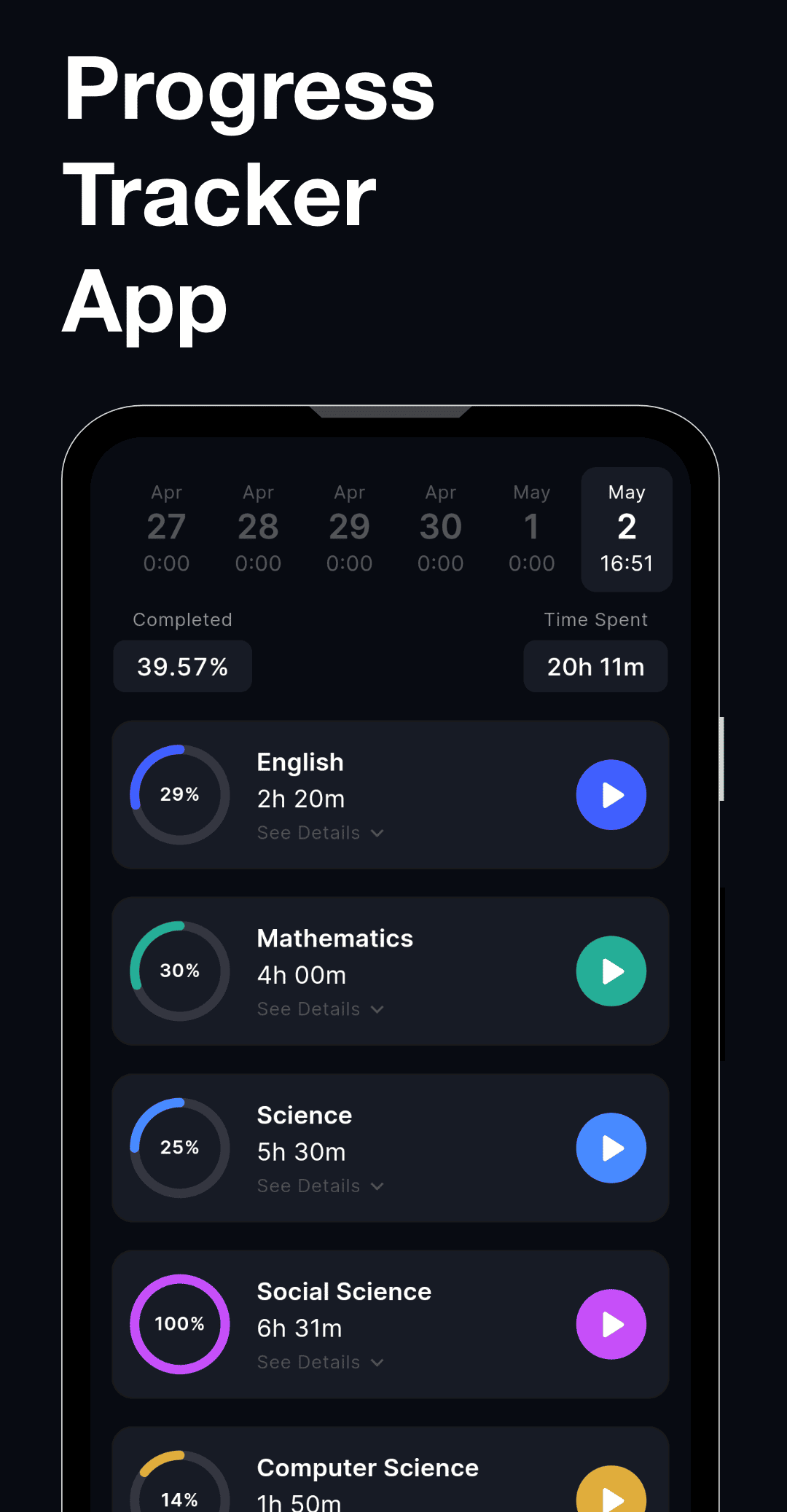 TrackIt screenshot 1